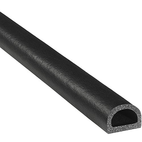 General Acrylic Trim-Lok D-Shaped Rubber Seal with Flap EPDM Foam Seal with HT 